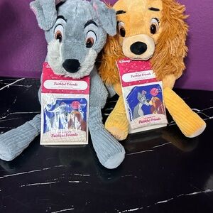 Scentsy Buddies Disney Lady and The Tramp Buddies with Scent Packs